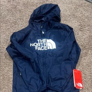 The North Face Kids Navy windbreaker